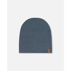 Deux Par Deux Tuque en jersey gris foncé (2/6ans-7/14ans)