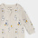 Petit Lem Egg Hunt Print on Crème Sleeper (Newborn/24m)