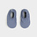 Petit Lem Faded Blue Ribbed Swim Slippers (2.5-5 / 10-11.5)