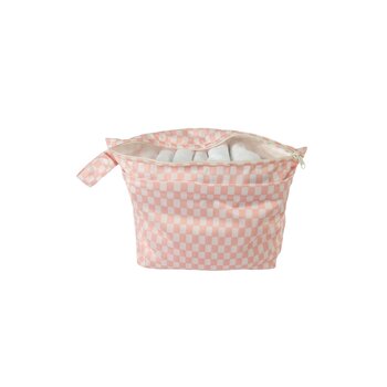 Loulou Lollipop Wet Dry Bag - Pink Checkerboard Loulou Lollipop Wet Dry Bag - Pink Checkerboard