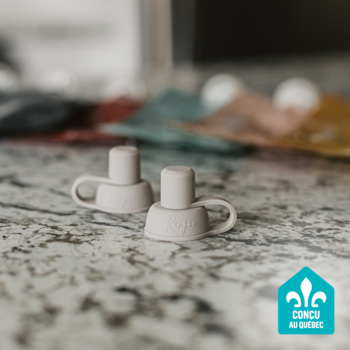 kangoo et Cie Becs anti-déversements pour pochettes alimentaires (2pack)