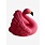Natruba Natural rubber bath toy - Flamingo
