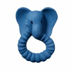 Natruba Natural rubber teething ring - Elephant