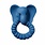 Natruba Natural rubber teething ring - Elephant