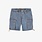 Souris Mini Blue striped denim bermuda shorts, child