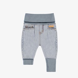 Souris Mini Pale blue evolutive denim pants