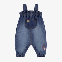 Souris Mini Salopette en denim bleu moyen (0-3m/12-18m)
