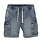 minymo Sweatshort cargo denim (2y/10y)