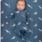 Belan . J Footed Zipper Sleeper - Belugas (Newborn/3-6m)
