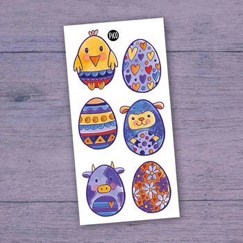 Pico Tatoo Inc Animaux de Pâques