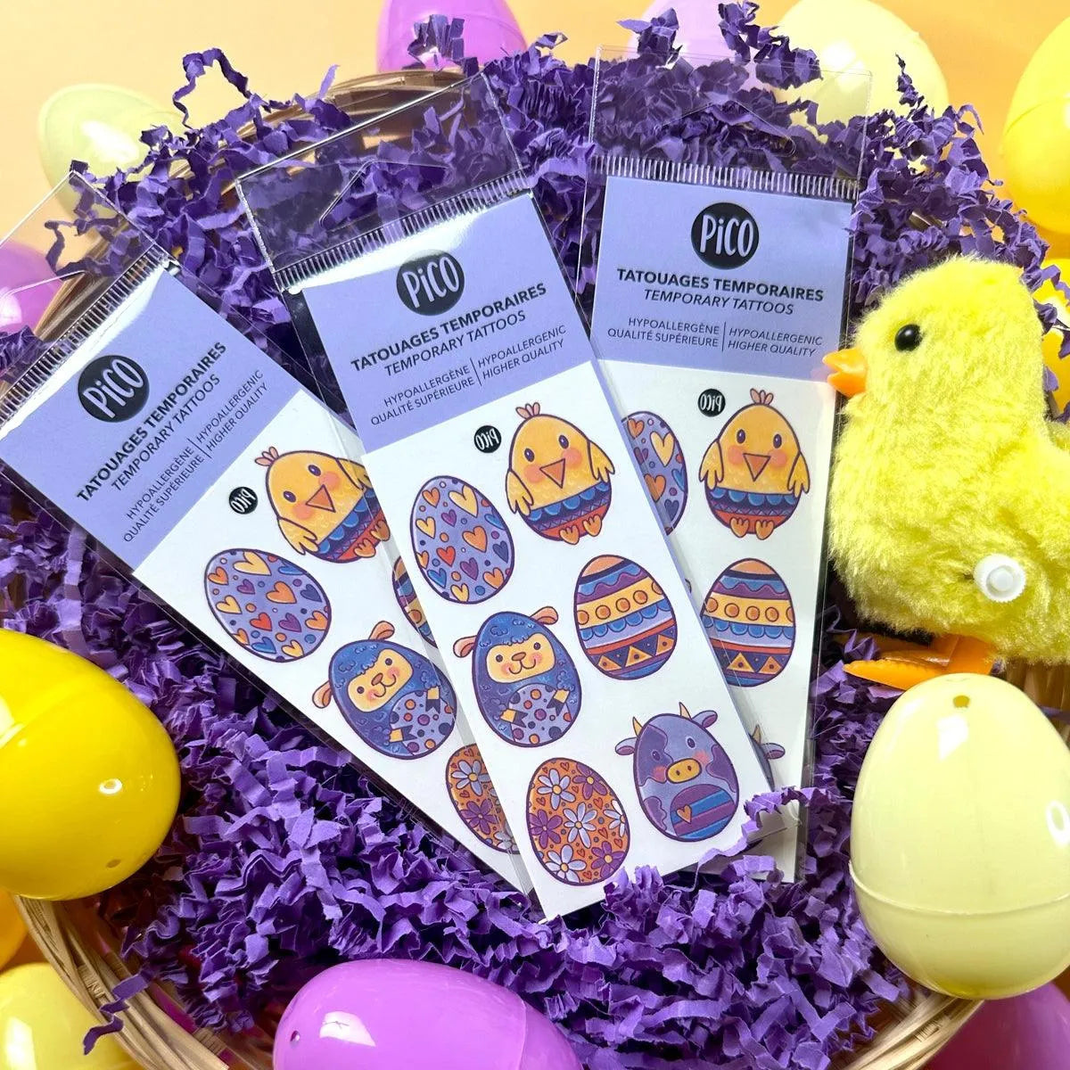 Pico Tatoo Inc Animaux de Pâques