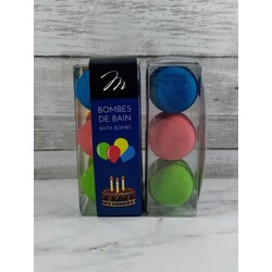 Margot Bombe de bain (3) - Bonne fête bleu