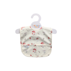 Menoum Menoum Bib - mushroom