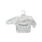 Menoum Menoum long sleeves bib - goose