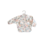 Menoum Menoum long sleeves bib - under the ocean