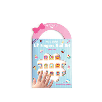 Girl Nation Scented Nail Stickers - Sweet Shop - Girl Nation