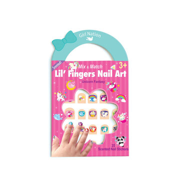 Girl Nation Scented Nail Stickers - Unicorn Fantasy - Girl Nation