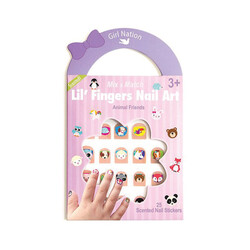 Girl Nation Scented Nail Stickers - Animal Friends - Girl Nation