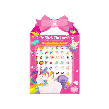 Girl Nation Boucles d'oreilles autocollantes cutie - Crois en la magie