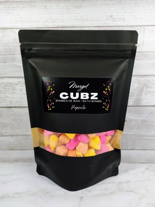 Margot Cubz bath bombs - Popsicle
