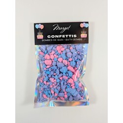 Margot Confettis de bain - Bonne fête violet