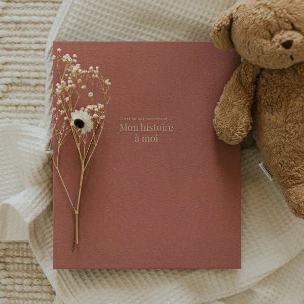 Le Petit Tableau Noir Livre de bébé - Rose scintillant