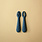 Minika Learning spoon set - Indigo
