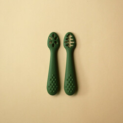 Minika Learning spoons set - Leaf