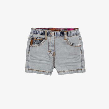 Souris Mini Pale blue denim shorts (6-9m/2-3Y)