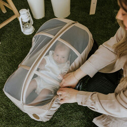 Petit Coulou Summer cover for car seat - Biscotti