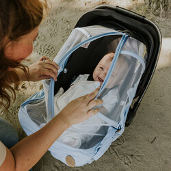 Petit Coulou Summer cover for car seat - Ocean