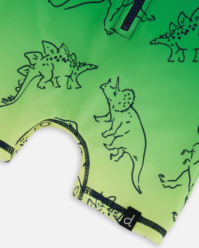 Deux Par Deux Rashguard une-pièce à manches longues imprimé de dino(2-3ans/5-6ans)