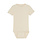 minymo Ribbed Short-Sleeved Onesie - Cream  (NB/18m)