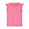 minymo Ruffle blouse with high collar - Neon pink  (2-10ans)