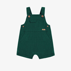 Souris Mini Green overalls with adjustable straps (0-3m/12-18m)