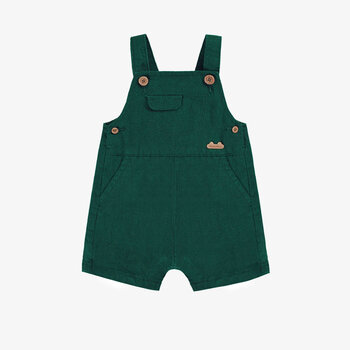 Souris Mini Green overalls with adjustable straps (0-3m/12-18m)
