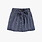 Souris Mini Medium blue flared skirt in lyocell denim (3-10ans)