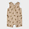 Petit Lem Monkey Print Sleeveless Romper  (3/24m)