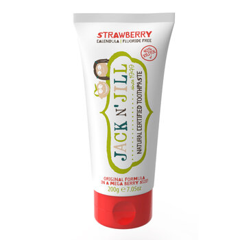 Jack N' Jill Pâte à dents naturels 200g - Fraise