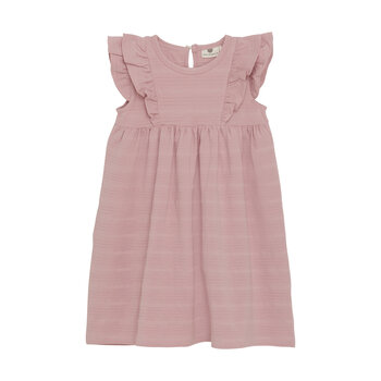 En-fant Robe à volants - Vieux rose (2-10ans)