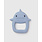 Loulou Lollipop Jouet de dentition en silicone - Sharks