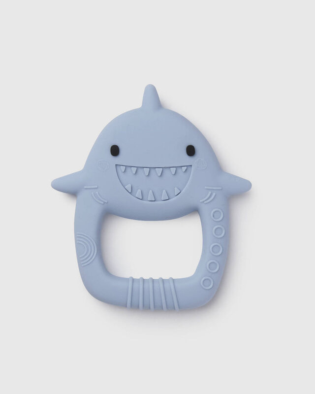 Loulou Lollipop Wild Teether - Smiley Sharks