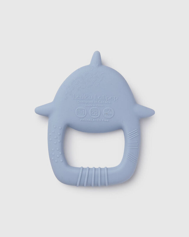 Loulou Lollipop Wild Teether - Smiley Sharks