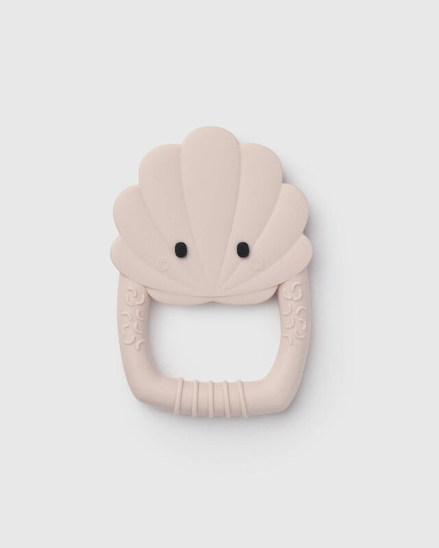 Loulou Lollipop Jouet de dentition en silicone - Seashells