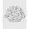 Loulou Lollipop Long Sleeve Bib - Smiley Sharks