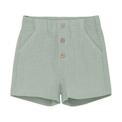 En-fant Short en mousseline - Sage (3-24m)