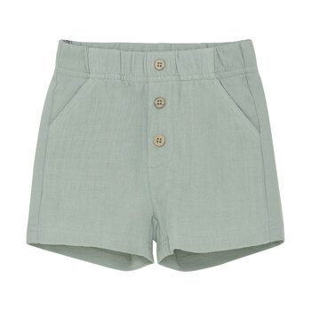 En-fant Muslin short - Sage (3-24m)