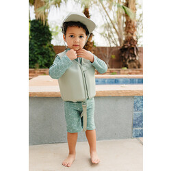 Current Tyed Clothing Gilet de bain - Sage (1-3ans/3-6ans)