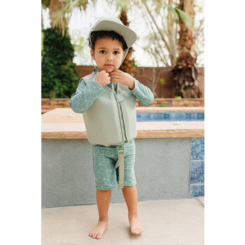 Current Tyed Clothing Swim vest - Sage (1-3y/3-6y)