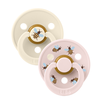 Bibs STUDIO Colour 2 Pack Bumblebee - Ivory/Petal